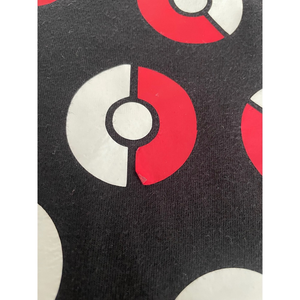 Wonder Nation Boys Pokemon I Caught 100 Days Poke Ball Graphic Tee Black L 10-12 - Picture 5 of 7